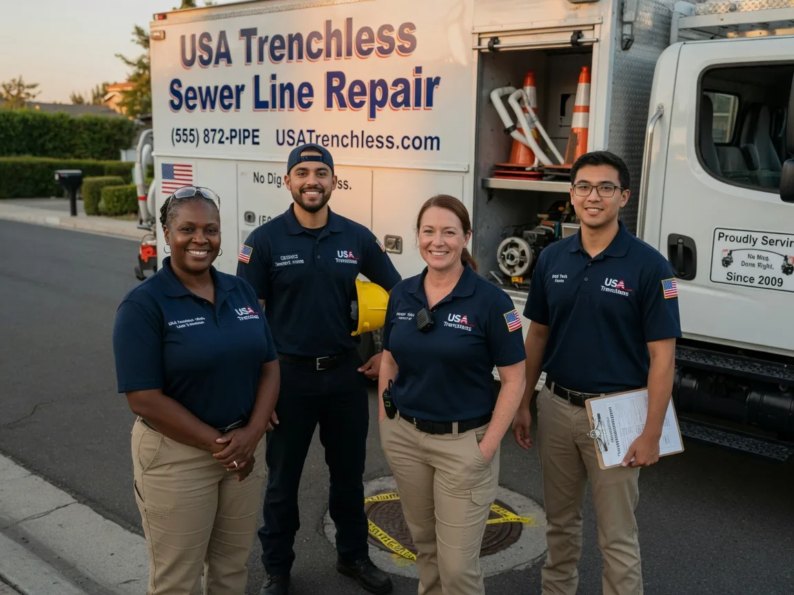 Sewer Line Repair company in Magnetic Springs, OH